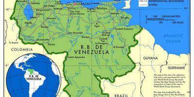 Xəritə-xəritə Venesuela